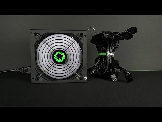 Vídeo relacionado con GAMEMAX GP 850B Fuente de alimentación para PC 850W, no Modular, 80 Plus Bronze, DC a DC, Ventilador HDB de 140 mm, Cables Planos Negros, 9 Protecciones, 5 años de garantía, Negro