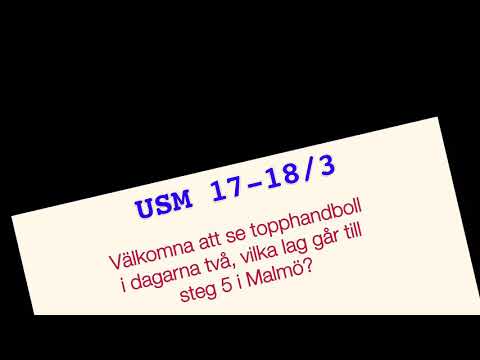 USM steg 4 i Tyresö HJ (P18)