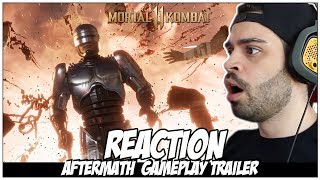 Mortal Kombat 11 Aftermath Gameplay Trailer Reaction