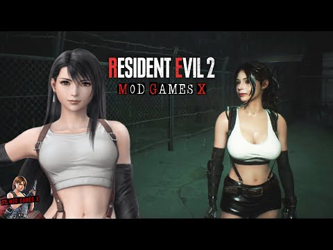 Resident Evil 2 RE Mod - Tifa Final Fantasy