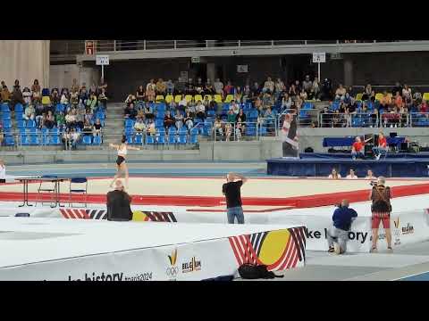 Erika Pinxten FX - Olympic Test - Gent 13-07-2024
