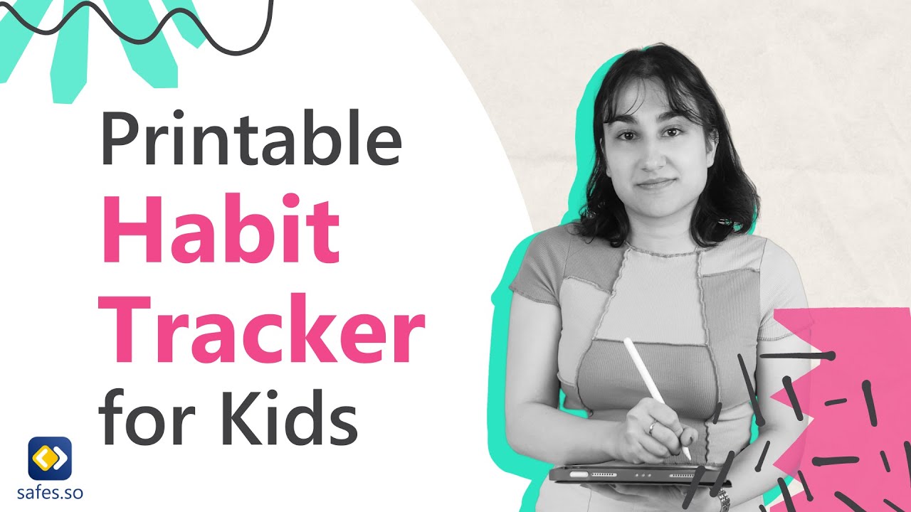 Printable Habit Tracker for Kids