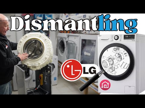 Dismantling LG ThinQ Washing Machine, A Complete Guide To Taking It Apart (2020 Onwards)