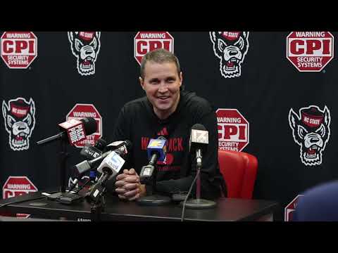 NC State Men's basketball Head Coach Will Wade press conference before first day of practice