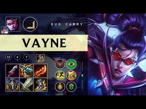 Vayne ADC vs Zeri - BR Grandmaster Patch 26.01