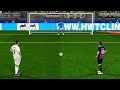 Real Madrid vs Barcelona 2022 - Penalty Shootout ||| eFootball PES Gameplay PC