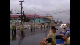 preview picture of video 'Convoy of Pope Francis from Palo Cathedral!'