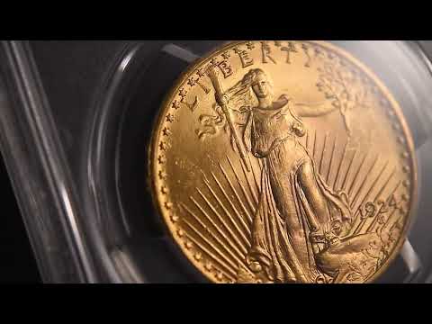 Coin, United States, Saint-Gaudens, $20, Double Eagle, 1924, Philadelphia, PCGS
