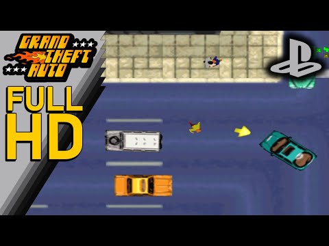 Grand Theft Auto (GTA 1) - FULL HD Gameplay (PS1)