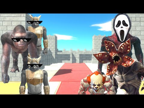 GHOR AND GORO BROTHERS + PRIMATES ATTACK DEMOGORGON + GHOSTFACE + IT + FANTASY + INFERNALS  - ARBS