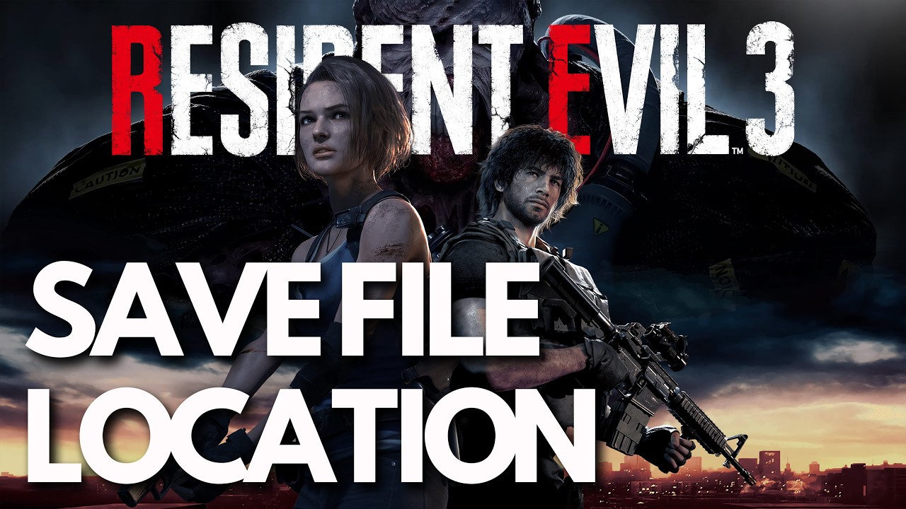 Resident Evil 3 Save Game Files/Config File Location On PC
