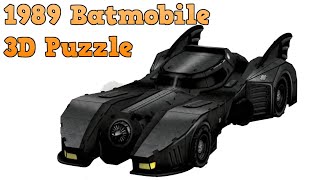 1989 BATMOBILE| 3-D PUZZLE