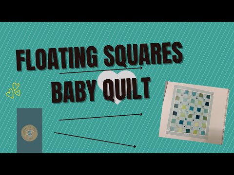 Floating Squares Baby Quilt
