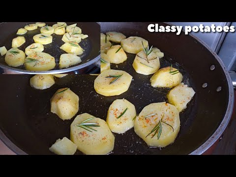 pan-fried potatoes with rosemary recipe
