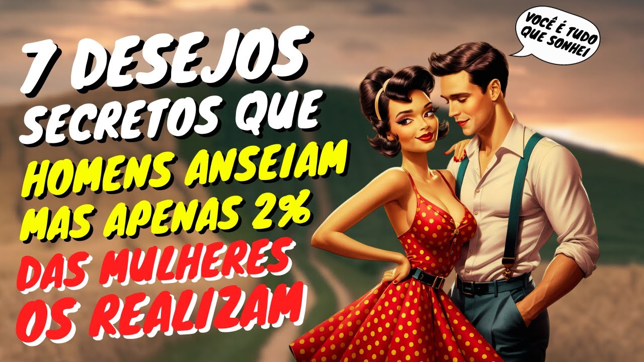 HOMENS ANSEIAM ESSAS COISAS E APENAS 2% DAS MULHERES AS REALIZAM