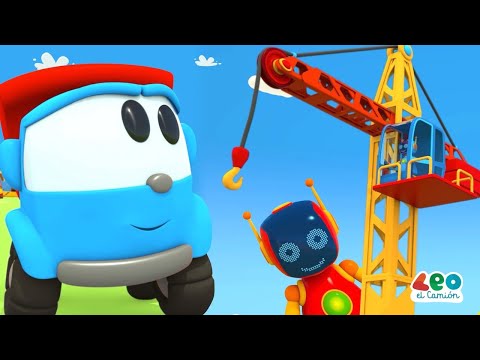 Leo el Camión - Leo y la Grúa Torre - Capitulos nuevos en español para niños