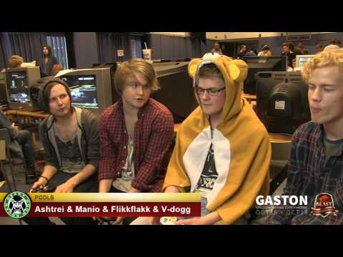 Gaston - Ashtrei + Manio Vs. Flikkflakk + V-dogg - Pools - Super Smash Bros. Melee Doubles