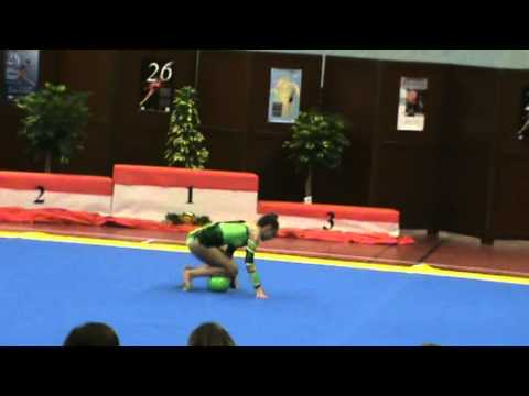 Marion Pinsard (fédérale senior) au région individuelle 2010 (ballon)