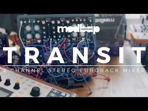 Modbap Modular Transit 2 Channel Stereo Eurorack Mixer image 2
