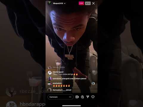 Lil Bape On Instagram live playing Unreleased In Studio 👀🔥🔥🔥🔥