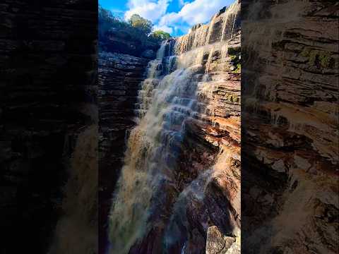 Cachoeira do Riachão, Ibicoara, Bahia. #cachoeirasdobrasil #chapadadiamantina #paisagemnatural