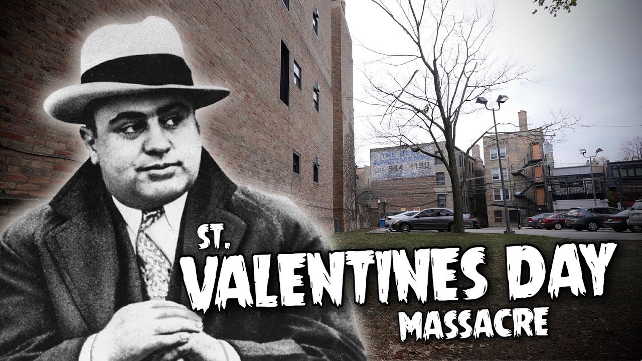 St. Valentines Day Massacre & Al Capones Grave - REAL Crime Scene Locations in Chicago   4K