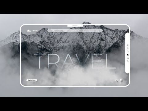 Website Design | Travel Website UI Design in Adobe XD