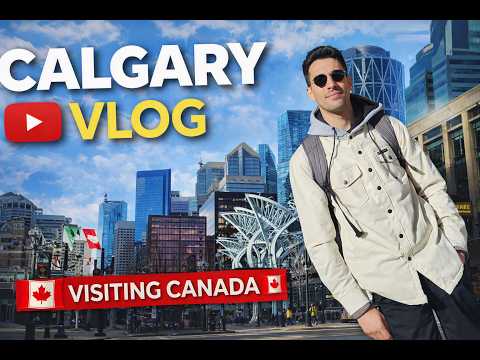 أول مرة نزور كندا جولة فمدينة كالغاري | Walking in Calgary City, Alberta