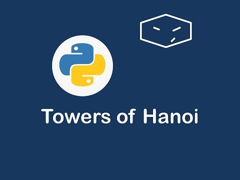 towers of hanoi in python 