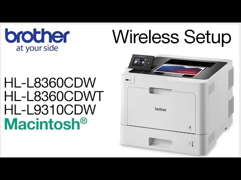 BROTHER HL-L9310CDW SPALVOTAS LAZERINIS Spausdintuvas, DVIPUSIS, LAN-1GBE, WIFI, NFC, 1GB, 31PPM video