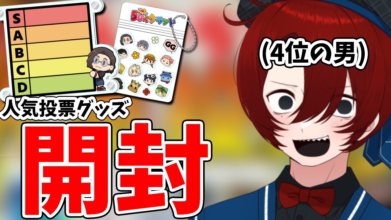 人気４位のなっしーが人気投票グッズをガチレビュー！【第4回50人クラフト人気投票】