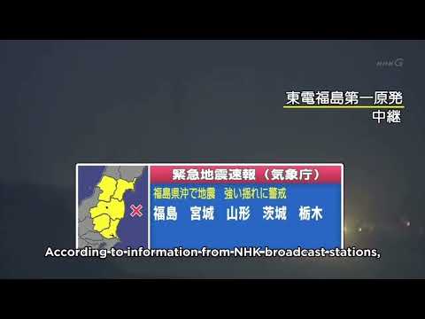 Japanese earthquake/tsunami alert (11/22/2016)