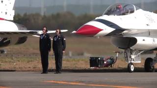 preview picture of video 'サンダーバーズin千歳③ Thunderbirds in Chitose AB Hokkaido Japan'