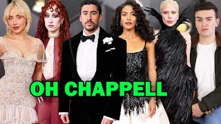 2026 GRAMMYS FASHION ROAST (chappell's dress must hurt)