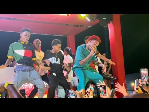 SKENG Loud Up Black River, Kaka Run out Pon Stage N Mash It Up, Flames 2023, Live Performance