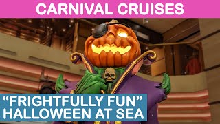Carnival Cruises: "Frightfully Fun" Halloween at Sea
