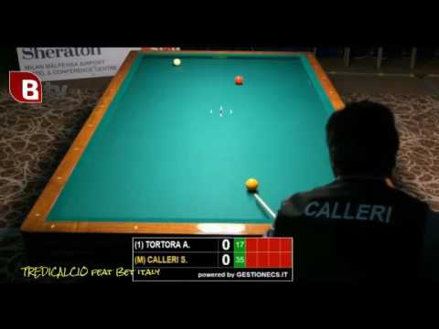 CALLERI vs TORTORA - 6^PROVA BILIARDO BTP 2016 VARESE
