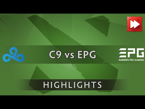Cloud 9 vs Elements Pro Gaming - Kiev Major - Dota Highlights