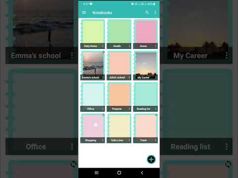 Note Daily Calendar & Notebook Video