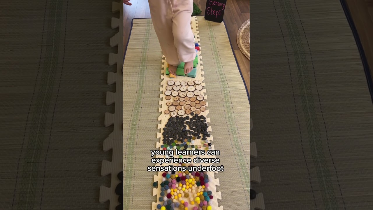 Sensory Steps #earlychildhoodeducation