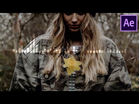 SAMAHTA - professional feat. Hail Luna【Music】Audio Spectrum 199 - After Effects CC - NCS