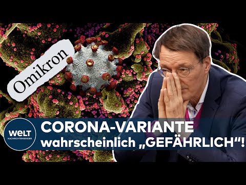 LAUTERBACH zu OMIKRON: "Sehr wahrscheinlich, dass wir nachschärfen müssen“ | WELT INTERVIEW