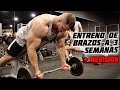 3 WEEKS OUT! ENTRENAMIENTO DE BRAZO + REVISIÓN