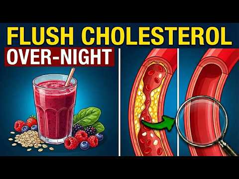 #1 Drink to Flush Out Cholesterol by 40 Points Naturally
