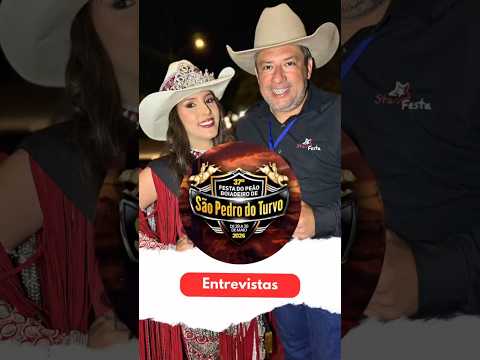37ª FESTA DO PEÃO BOIADEIRO - SÃO PEDRO DO TURVO-SP | ENTREVISTA COM A VICTÓRIA, A RAINHA DO RODEIO.