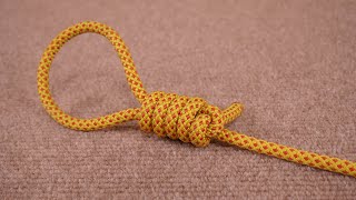 Two quick action knots, knotting methods