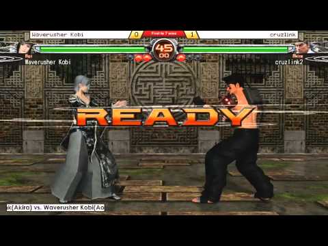 This is Sun...MONDAY Night R.A.W. #31! (part 1) cruzlink vs. Waverusher Kobi, FT7! #VF5FS #SEGA #VFD