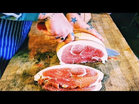 How to make a Ham from scratch. Curing a leg of pork. Gammon Ham. Holiday Ham. Gammon steaks.