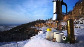 preview picture of video 'Outdoor Coffee Brewing - Schriesheim - Mountain road'