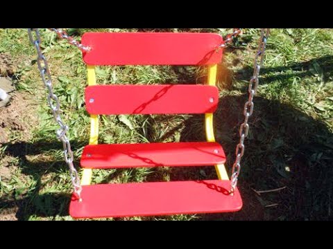 Huśtawka łańcuchowa - montaż. Mocowanie huśtawki do ogrodu MALPISZON.pl